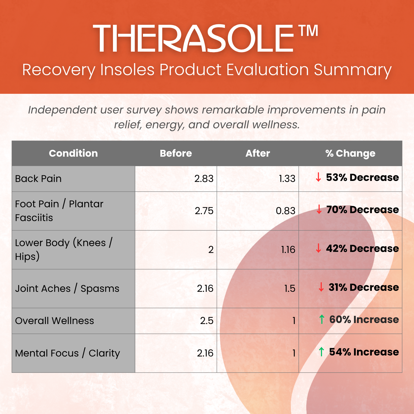 TheraSole - Shoe Insoles
