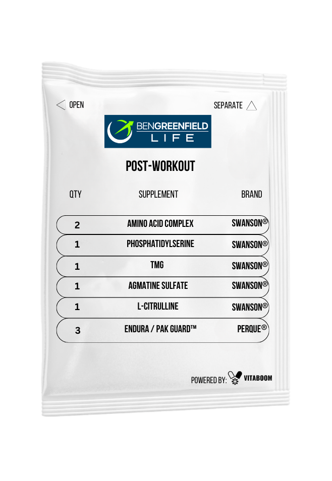 Ben Greenfield | Post-workout