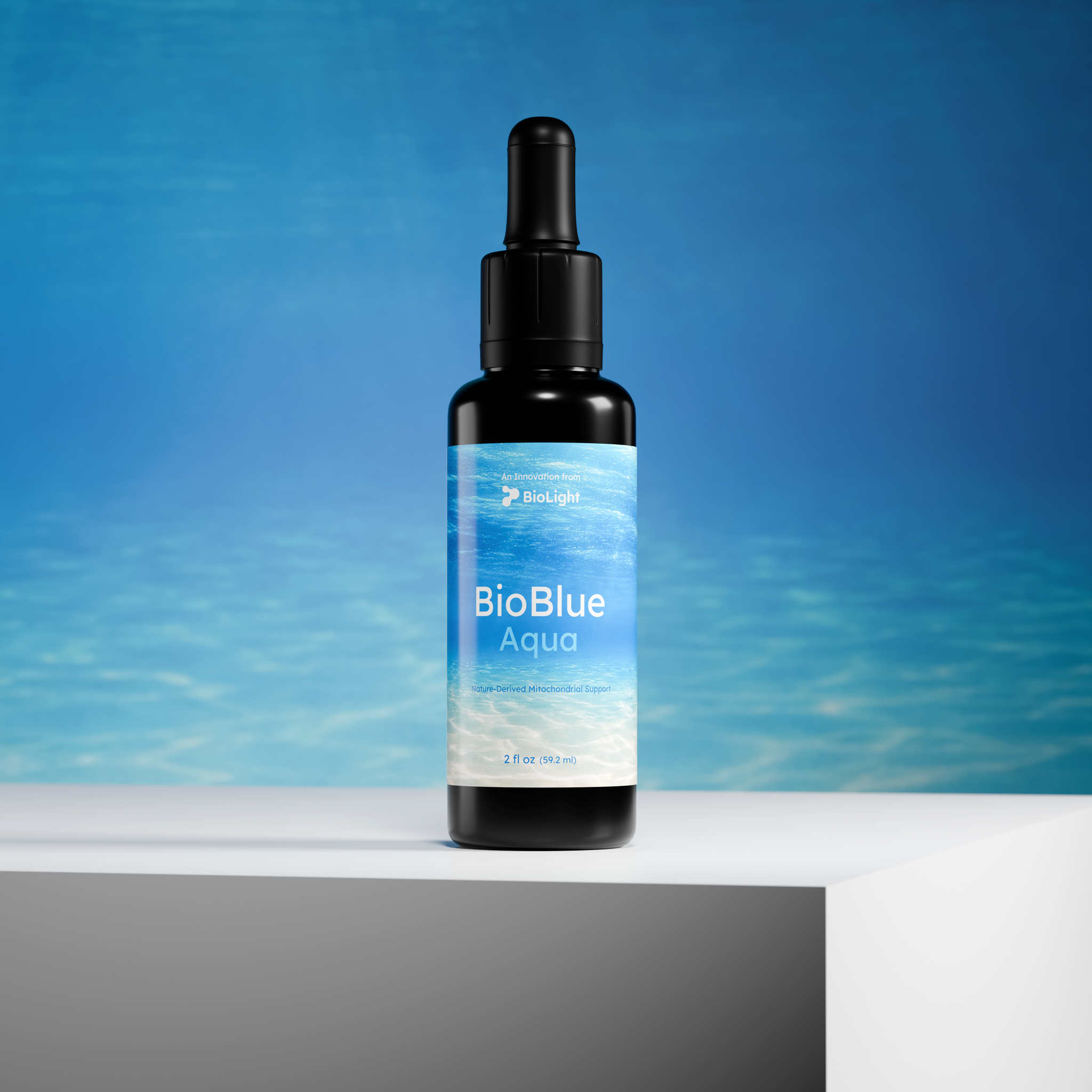 BioBlue Aqua | Nature-Derived Mitochondrial + Energy Support | Organic