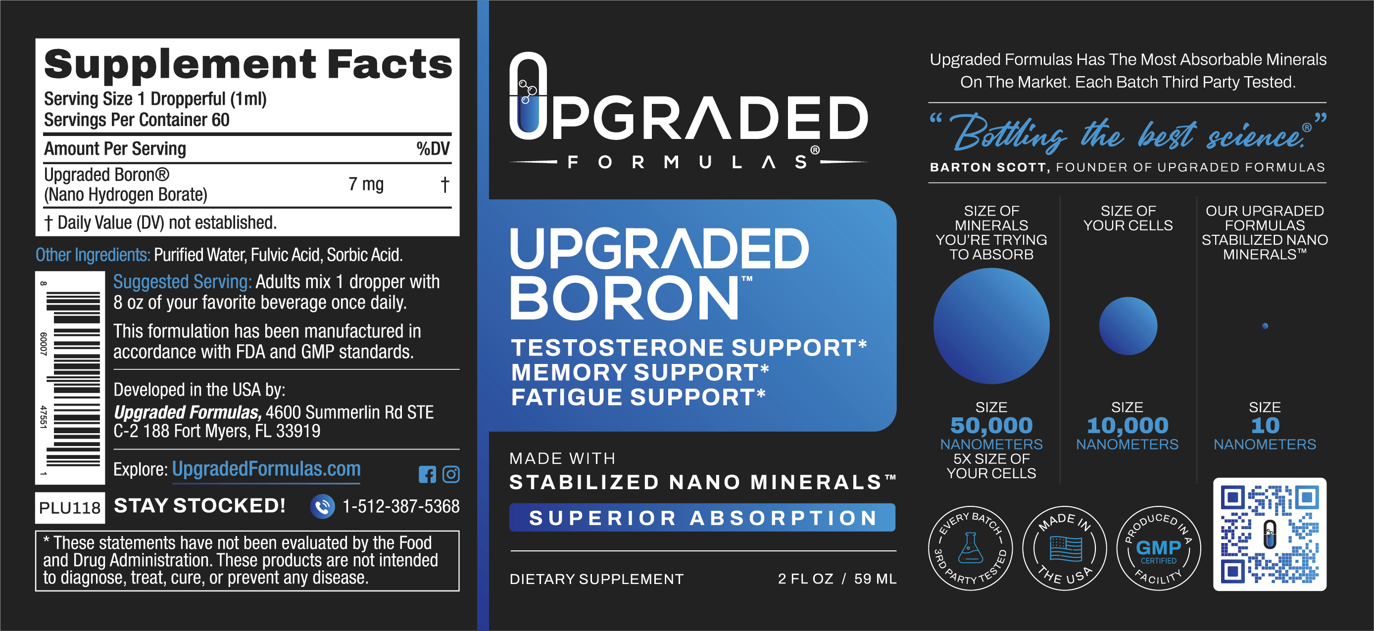 Upgraded Boron