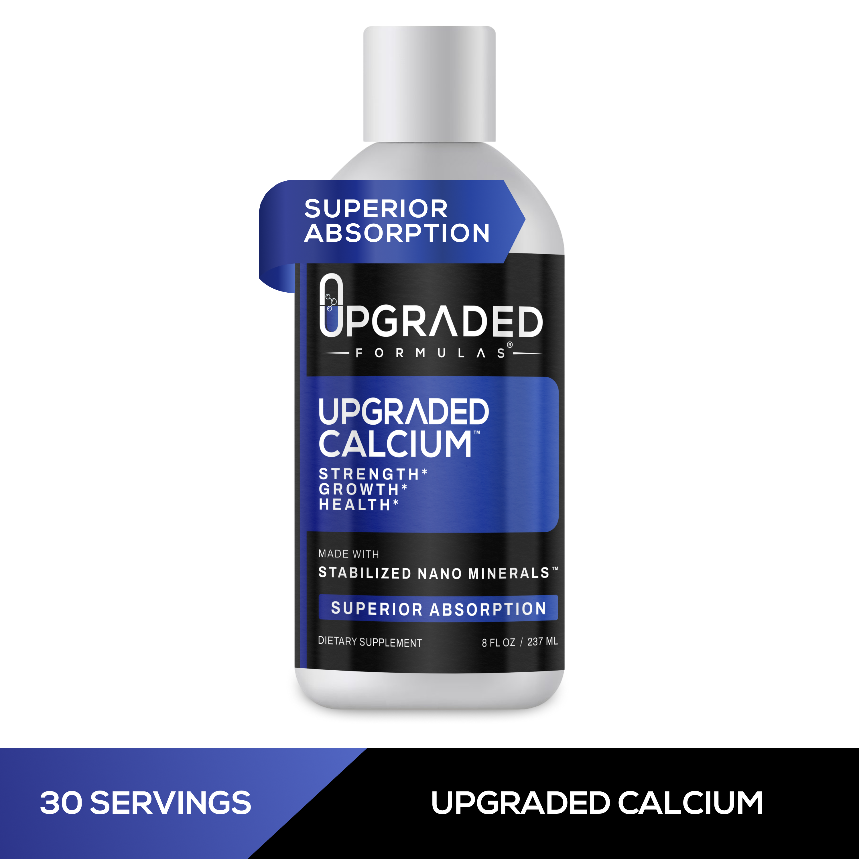 Upgraded Calcium: Strong Bones and Joints, Healthy Hair and Skin