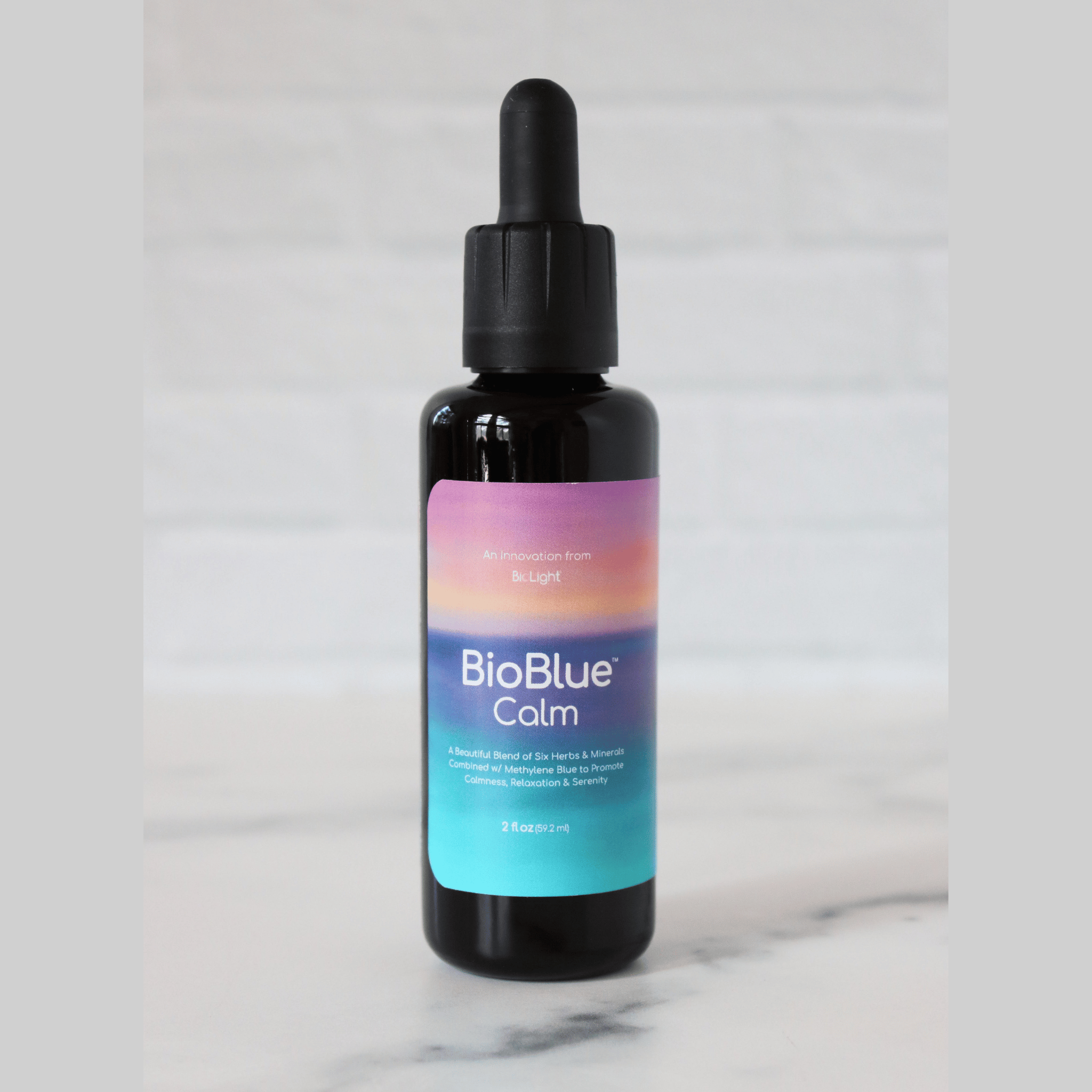BioBlue Calm: Herbal Mixture with Methylene Blue for Brain & Nervous System Support