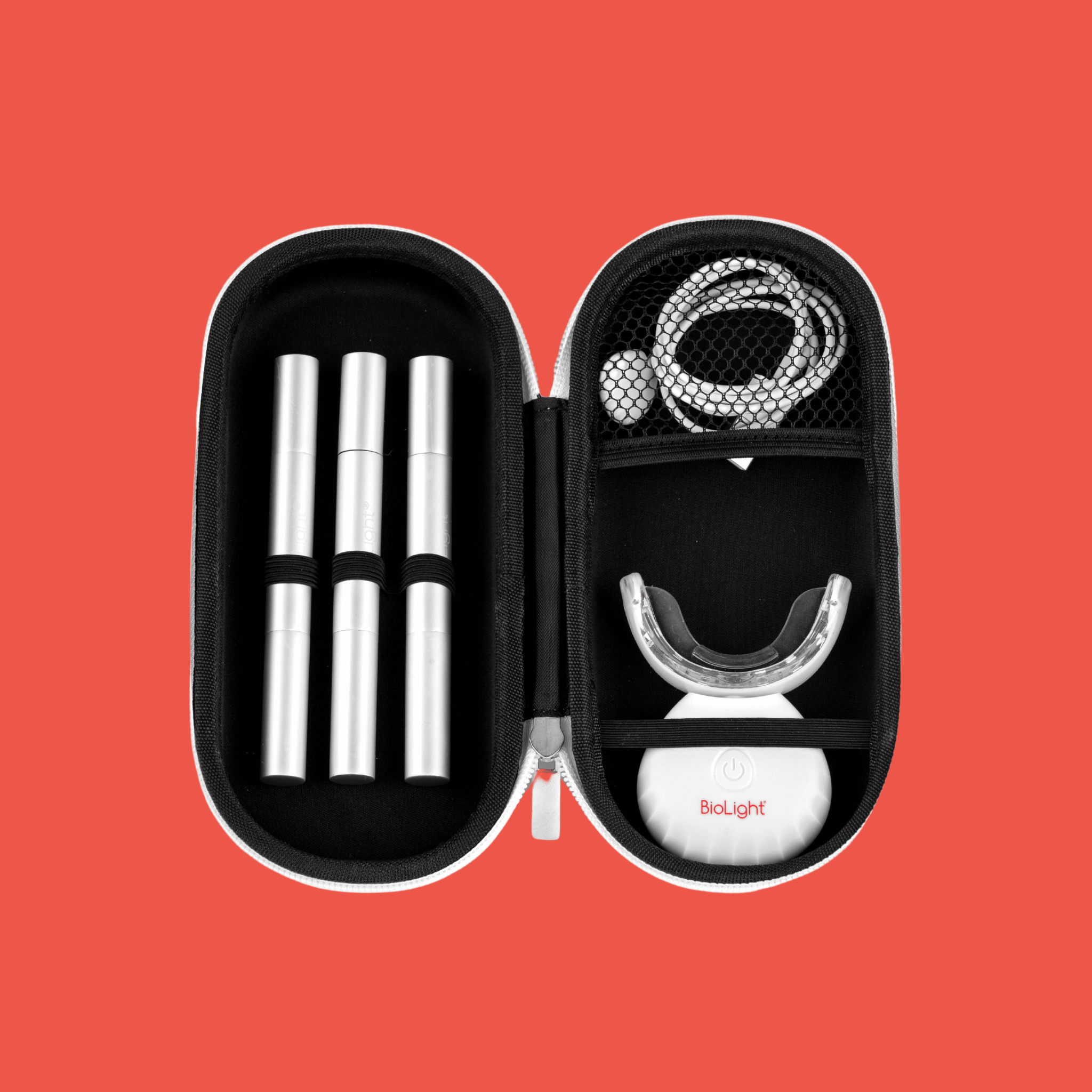 Guardian+ Oral Device with Patent-Pending Blue & Red/NIR Light for Teeth Whitening & Oral Health