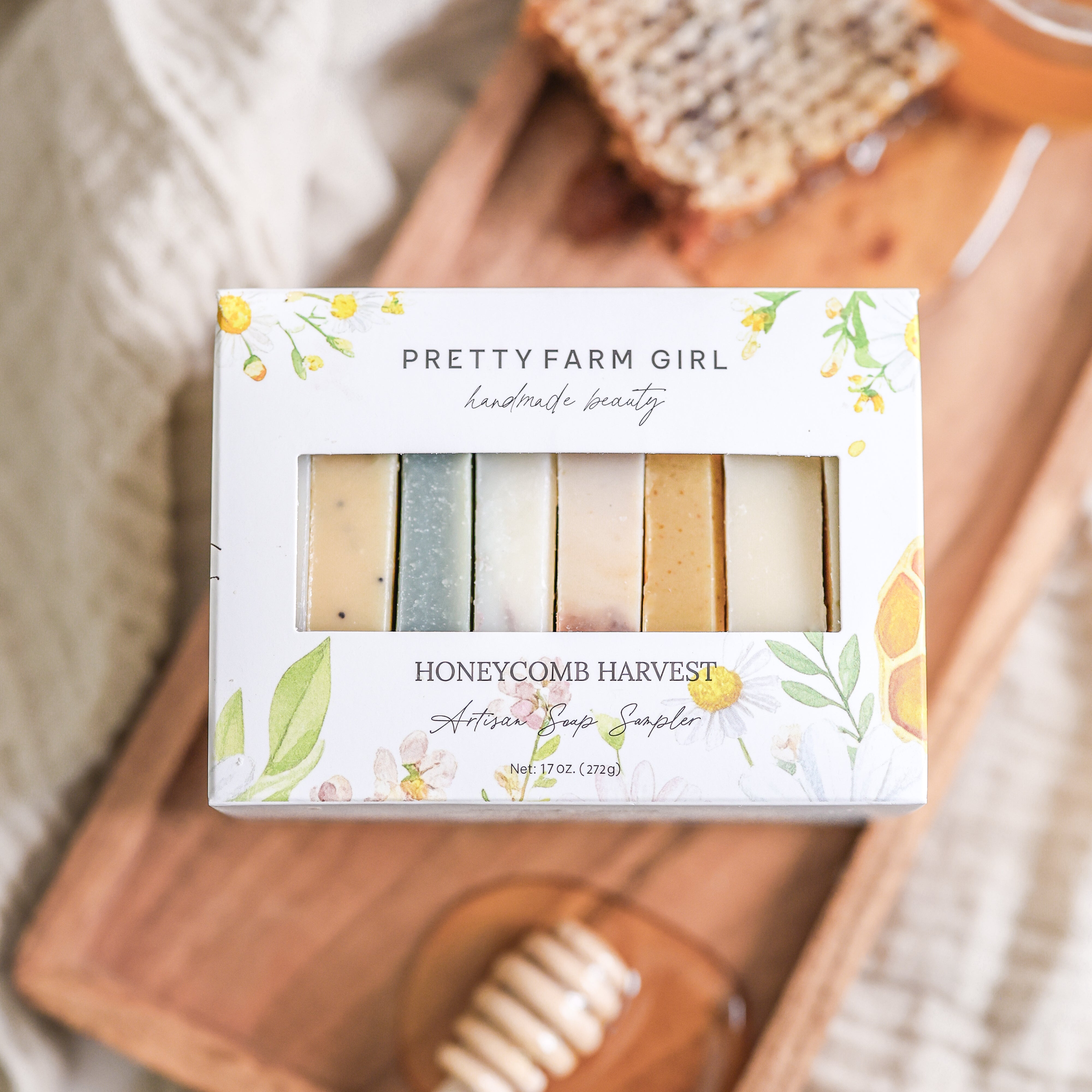 Honeycomb Harvest Goat Milk & Tallow Soap Sampler