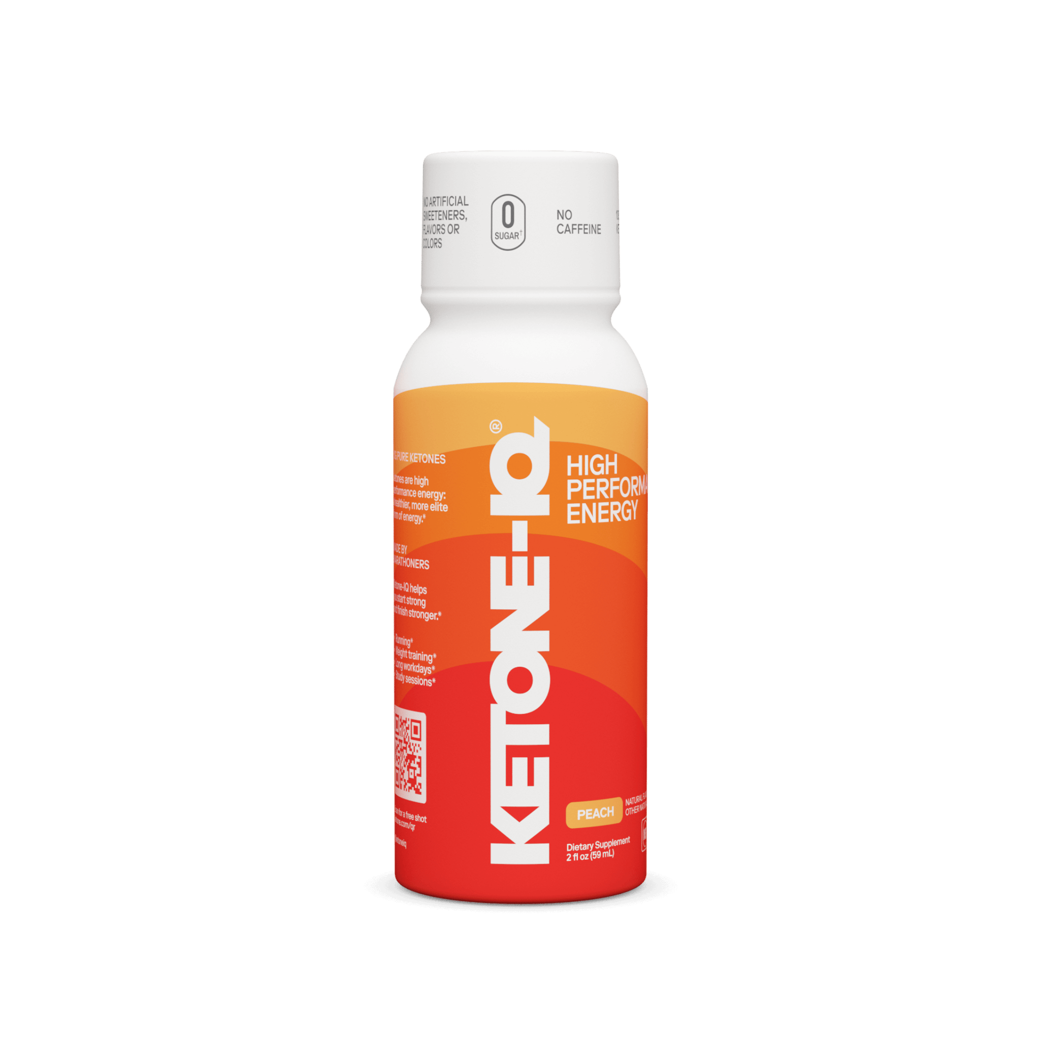 KetoneIQ Shot - Peach - 24 Pack