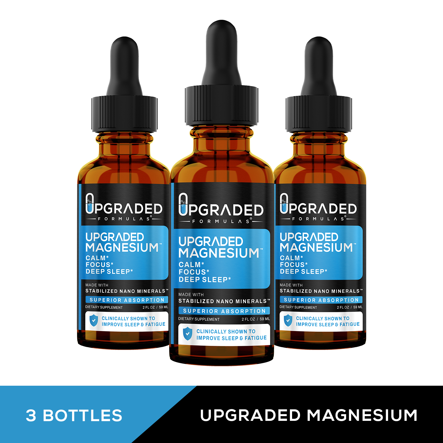Upgraded Magnesium Liquid: Sleep, Digestion, Calm, Focus