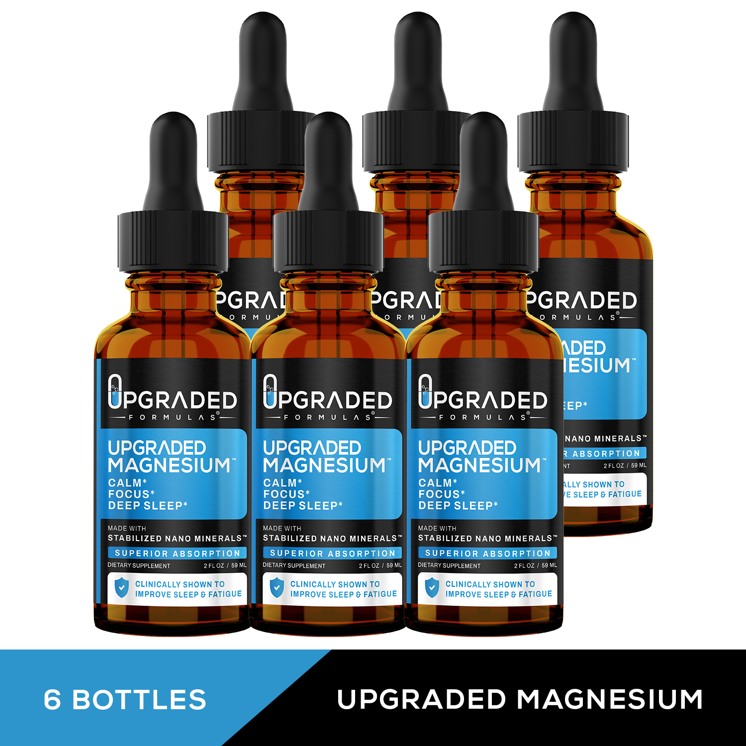 Upgraded Magnesium Liquid: Sleep, Digestion, Calm, Focus
