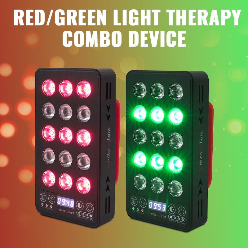MitoGREEN | Green Light Therapy or Red Light Therapy Combo Device