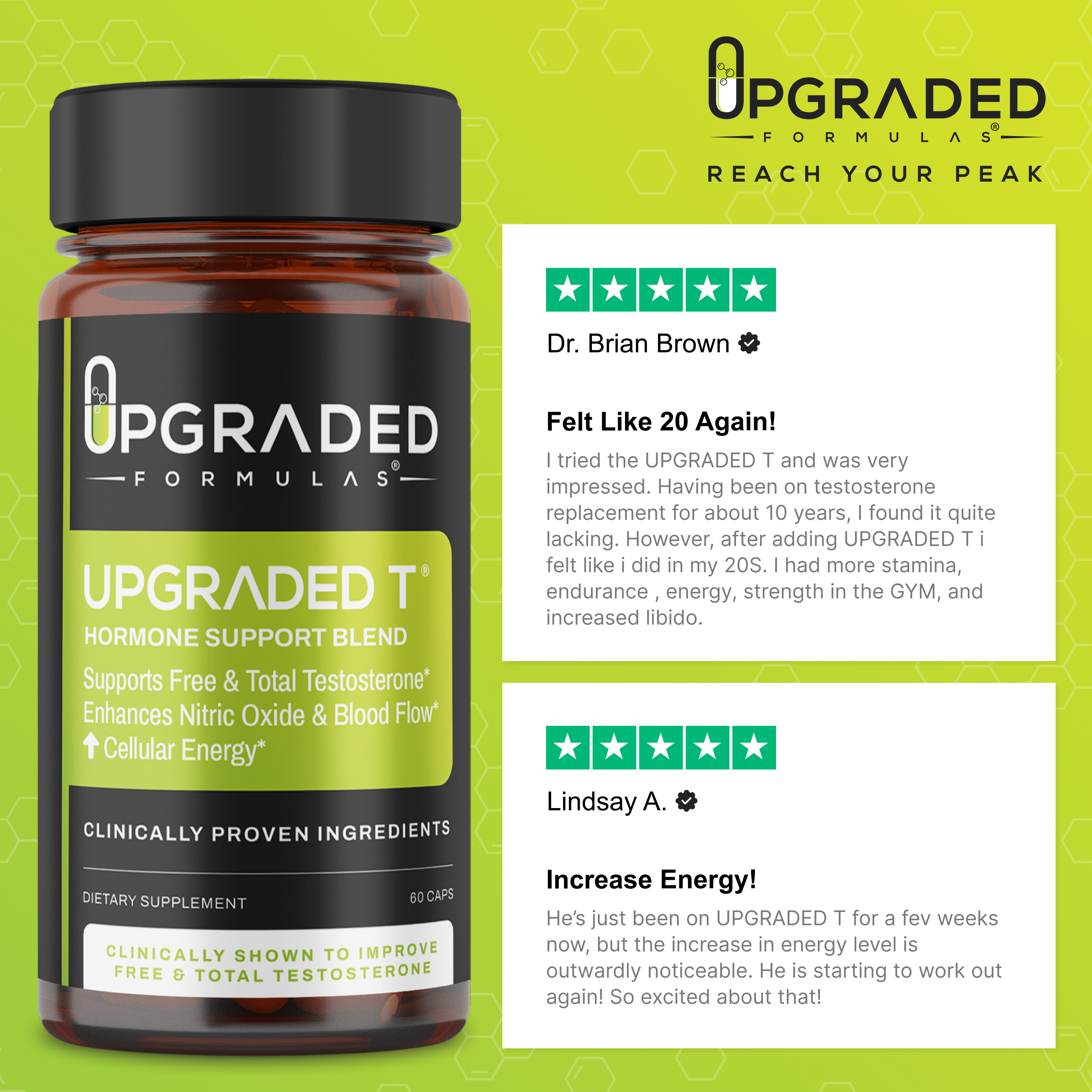 Upgraded T: Balance Hormones and Naturally Improve Your Testosterone Safely