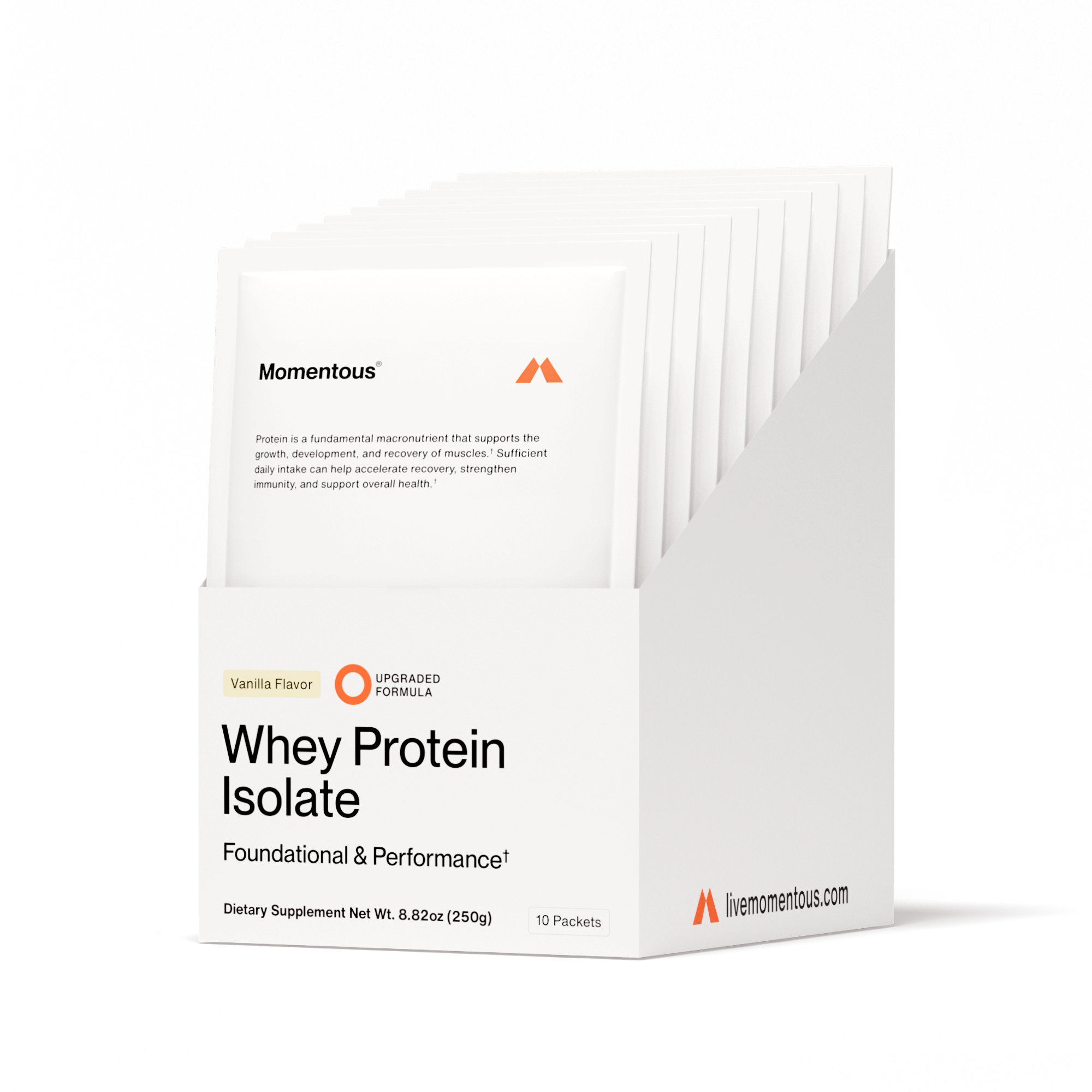 Whey Protein Isolate 10-Travel Packs
