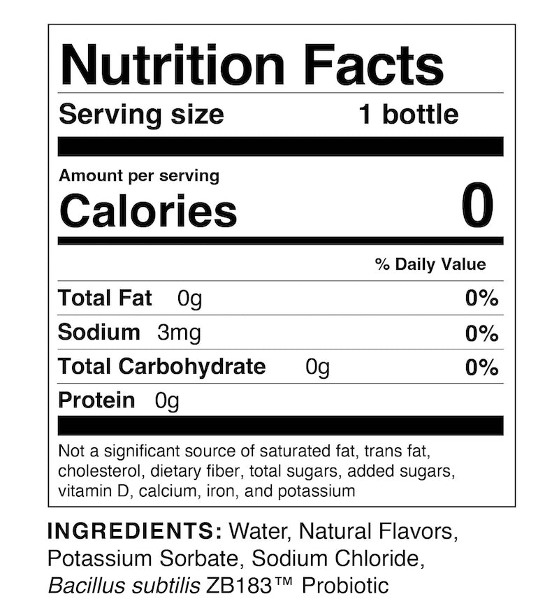 ZBiotics® Pre-Alcohol Probiotic Drink