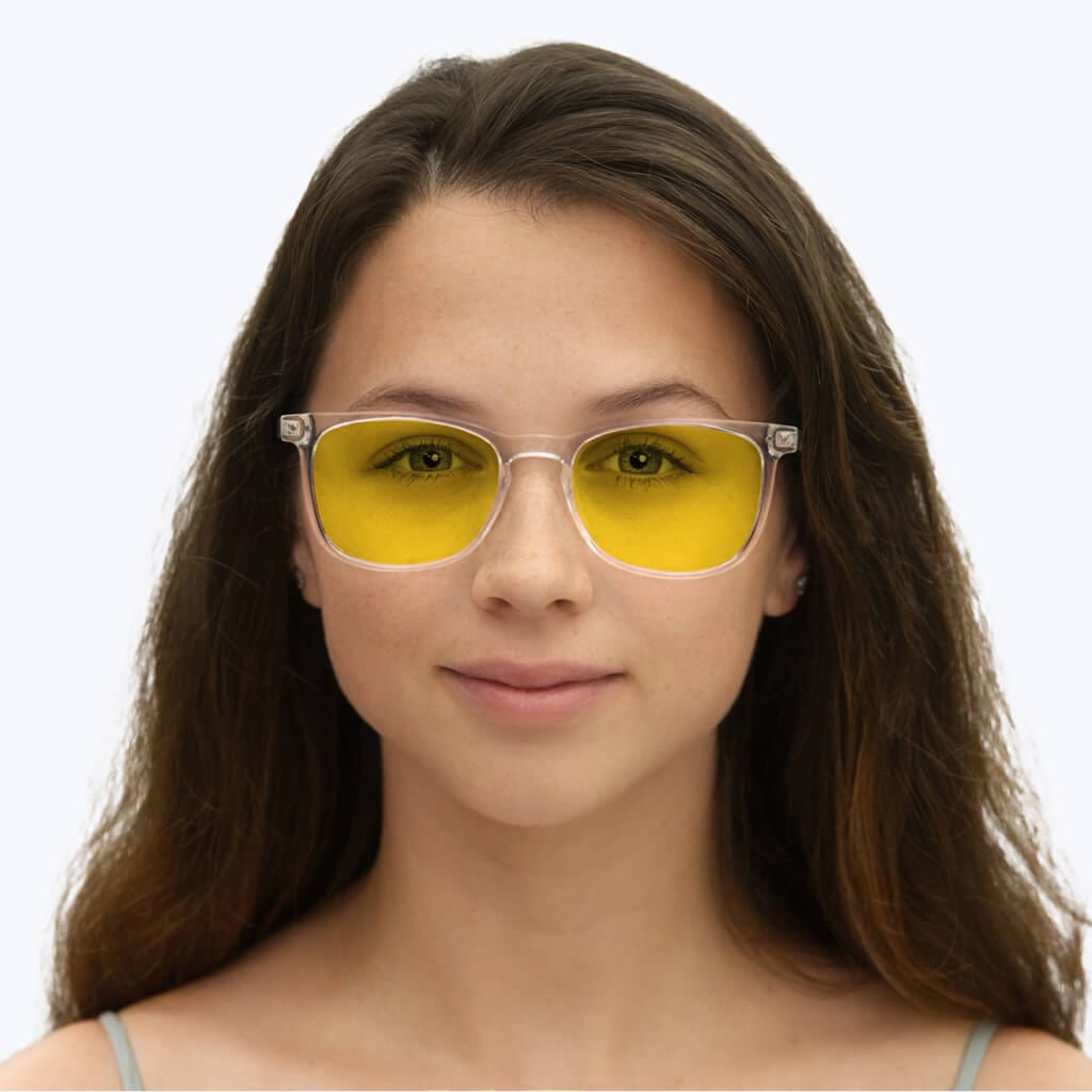 DayMax Taylor Glasses - Crystal
