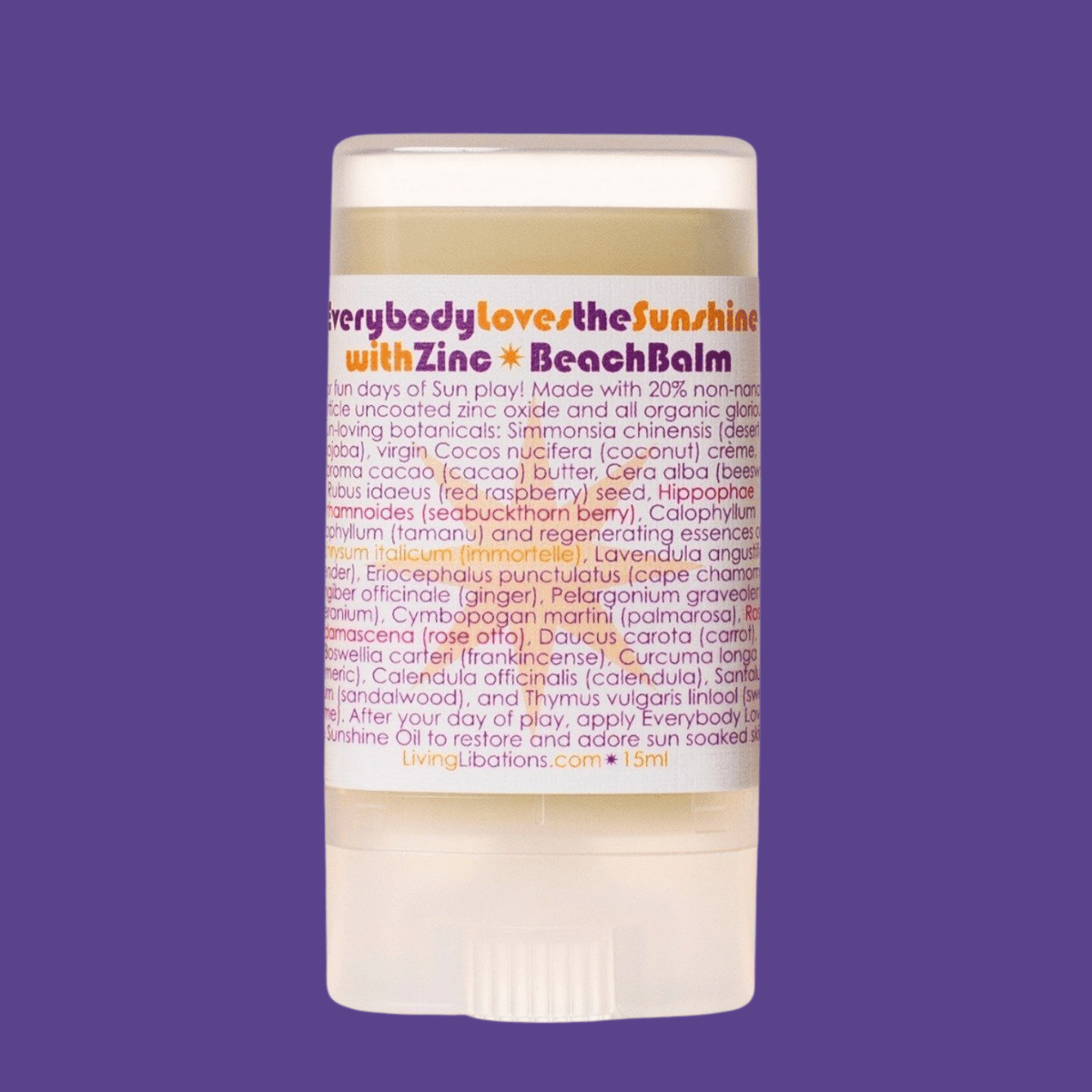 Everybody Loves the Sunshine Zinc Beach Balm