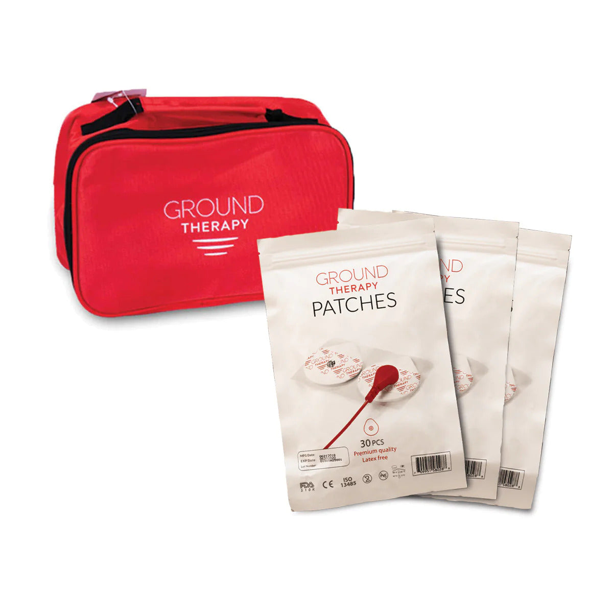 Ground Therapy Patch Kit by Clint Ober (with Clint's book "Earthing")