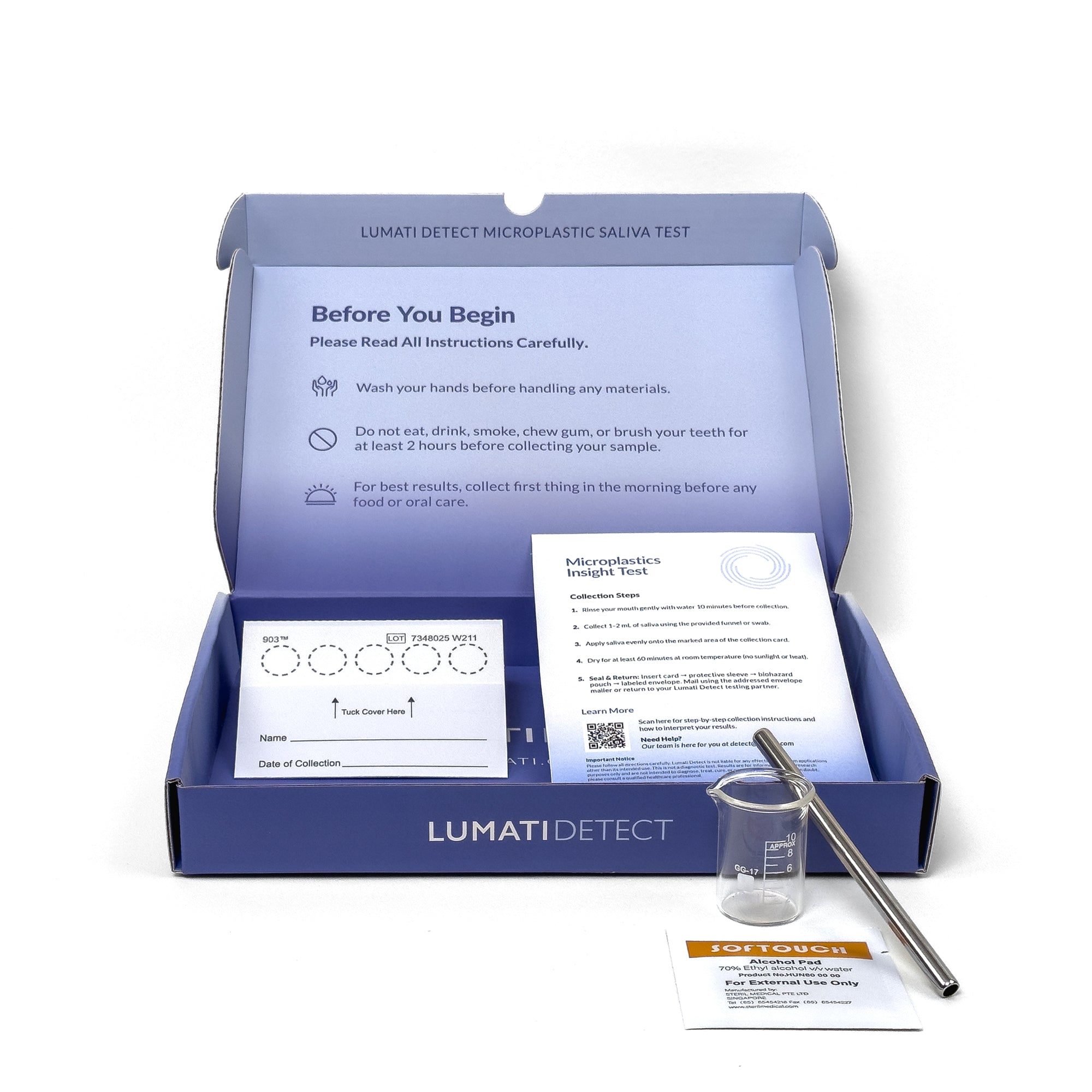 Lumati Detect Microplastics Saliva Test