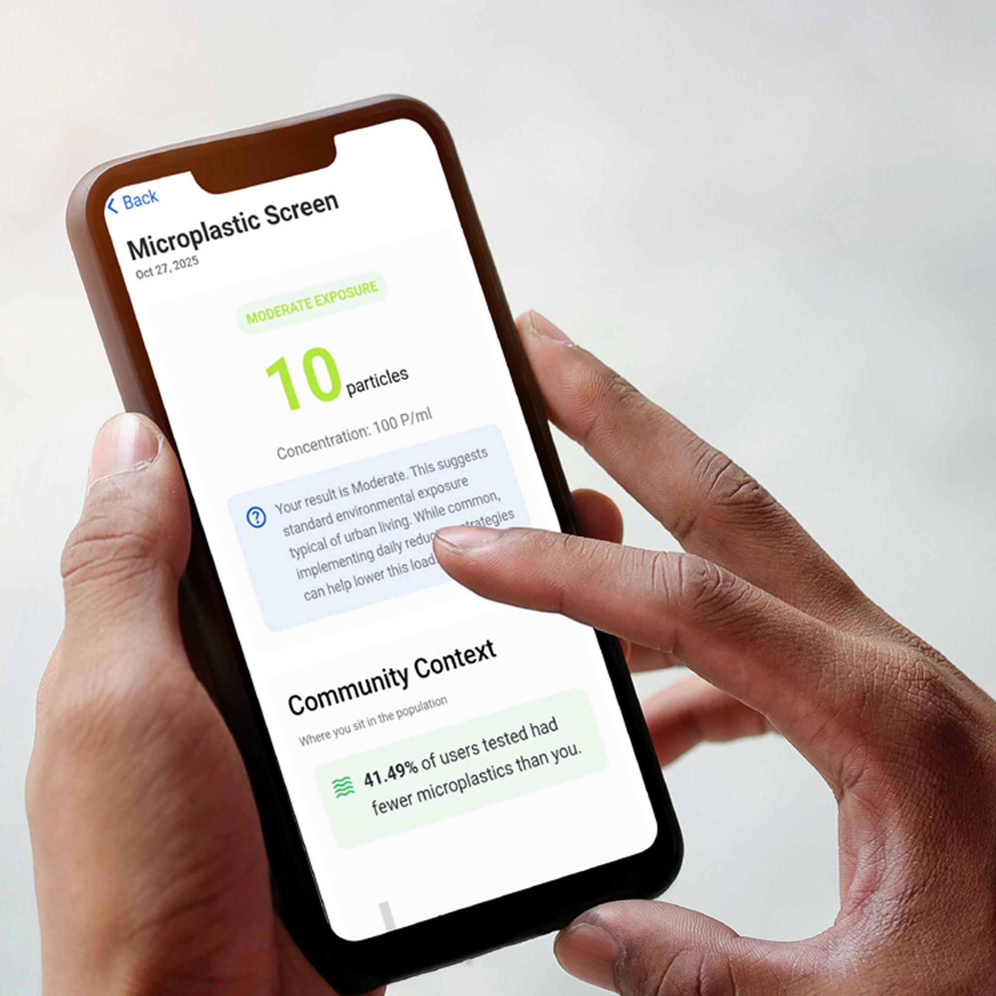 Lumati Detect Microplastics Saliva Test