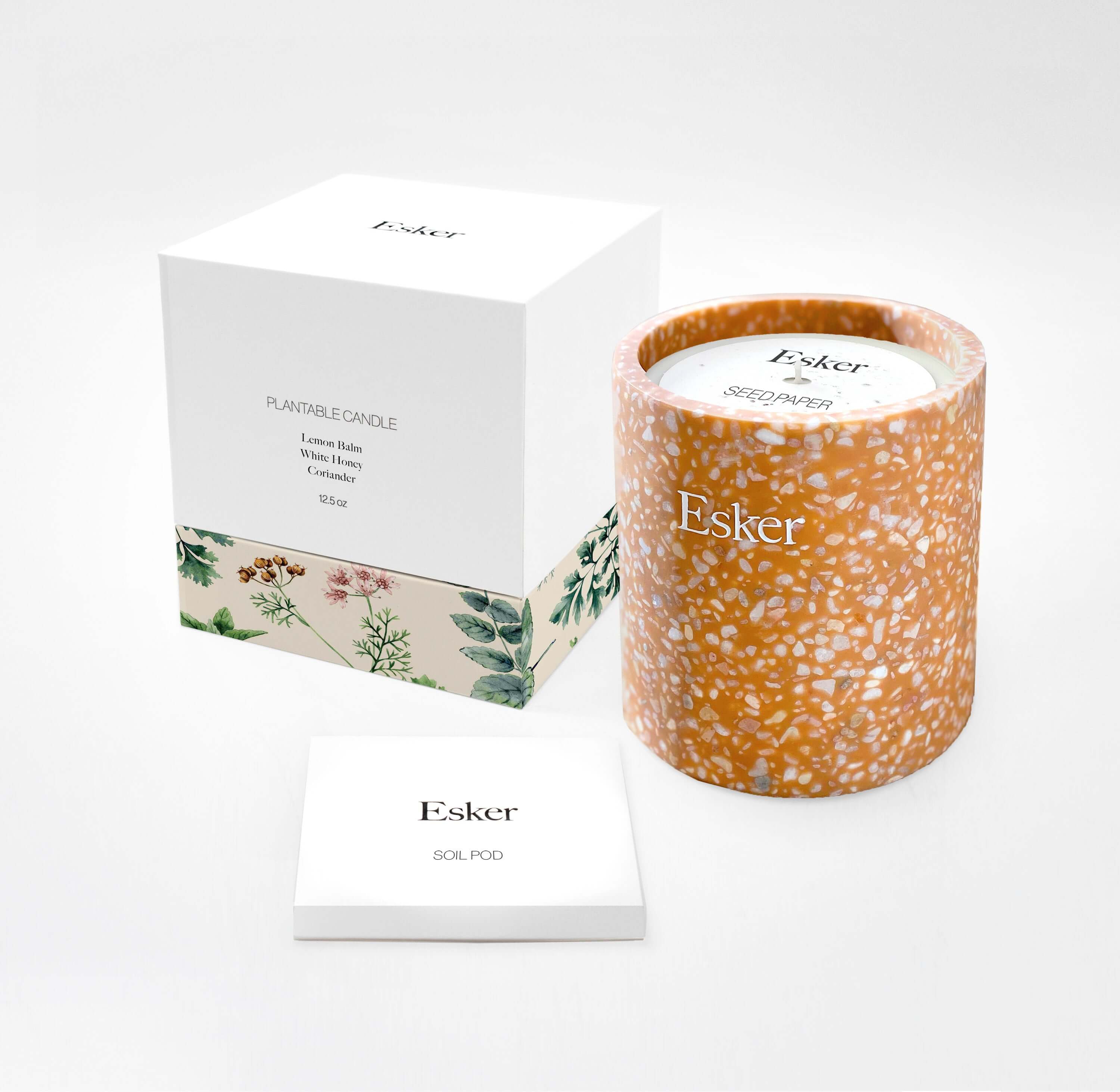 Terracotta Plantable Candle