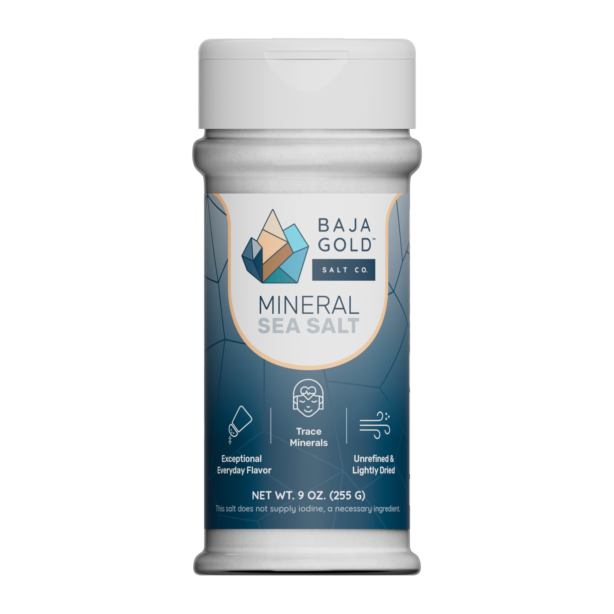 Baja Gold Mineral Sea Salt - Shakers