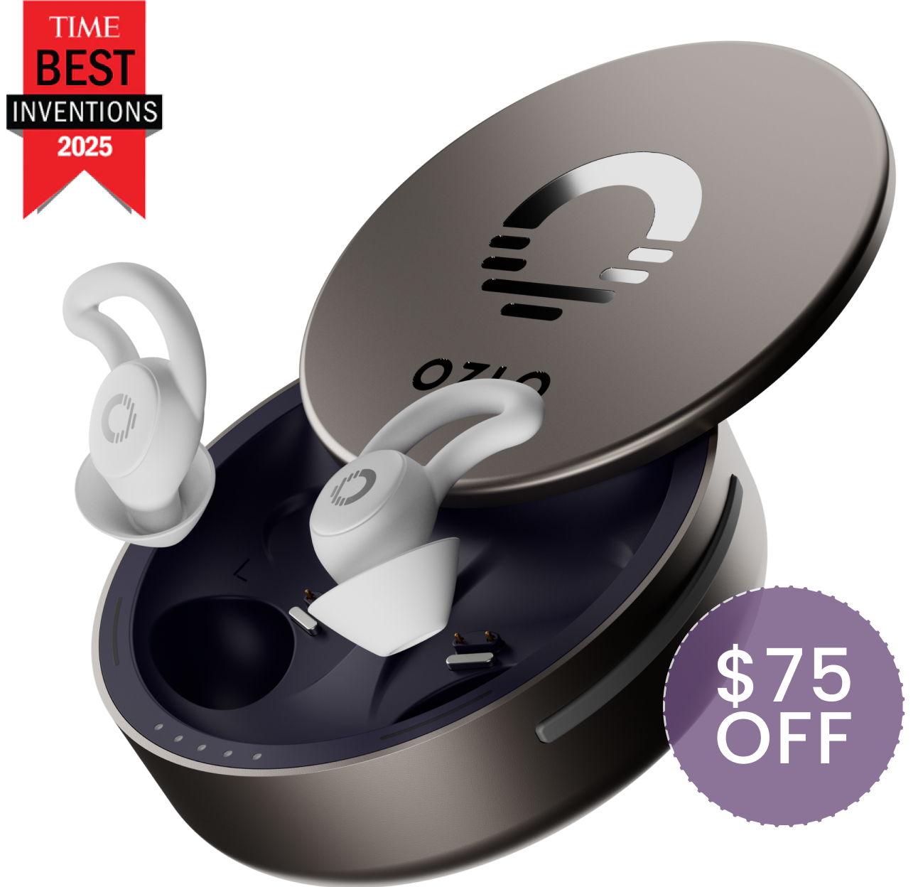 Ozlo Sleepbuds® -  Advanced Noise-Masking Sleep Earbuds