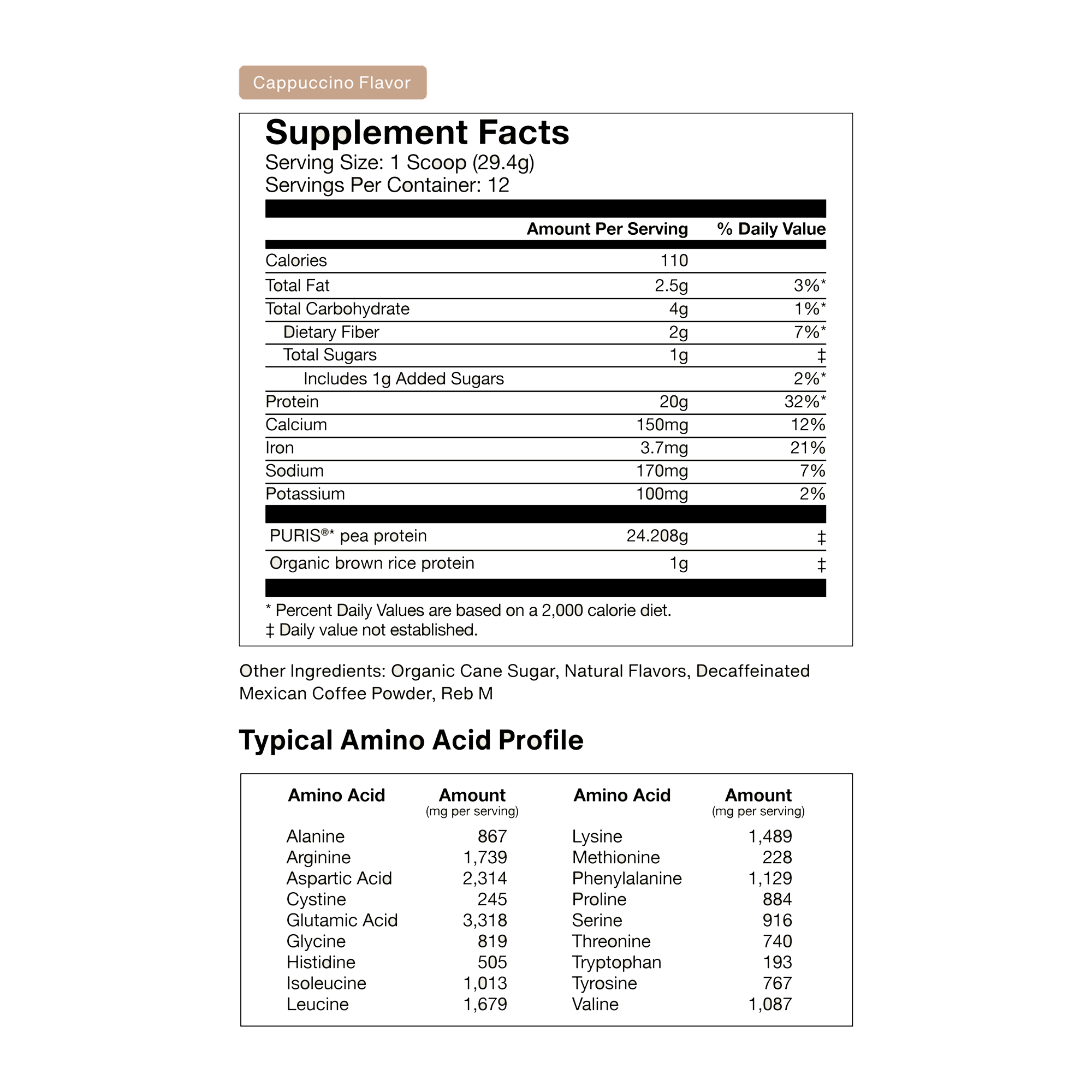 100% Plant Protein Powder - Limited Edition Flavor