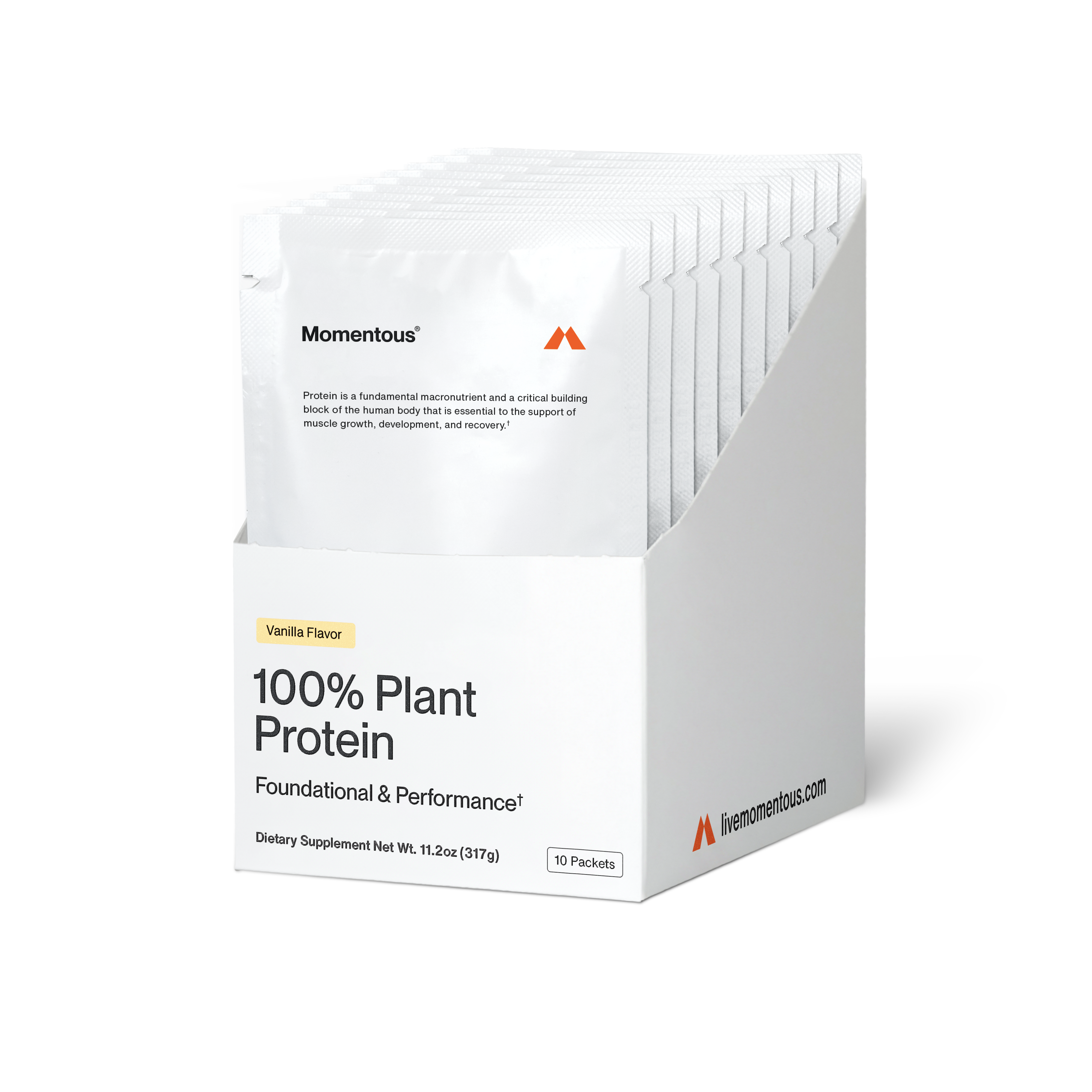 100% Plant Protein 10-Travel Packs