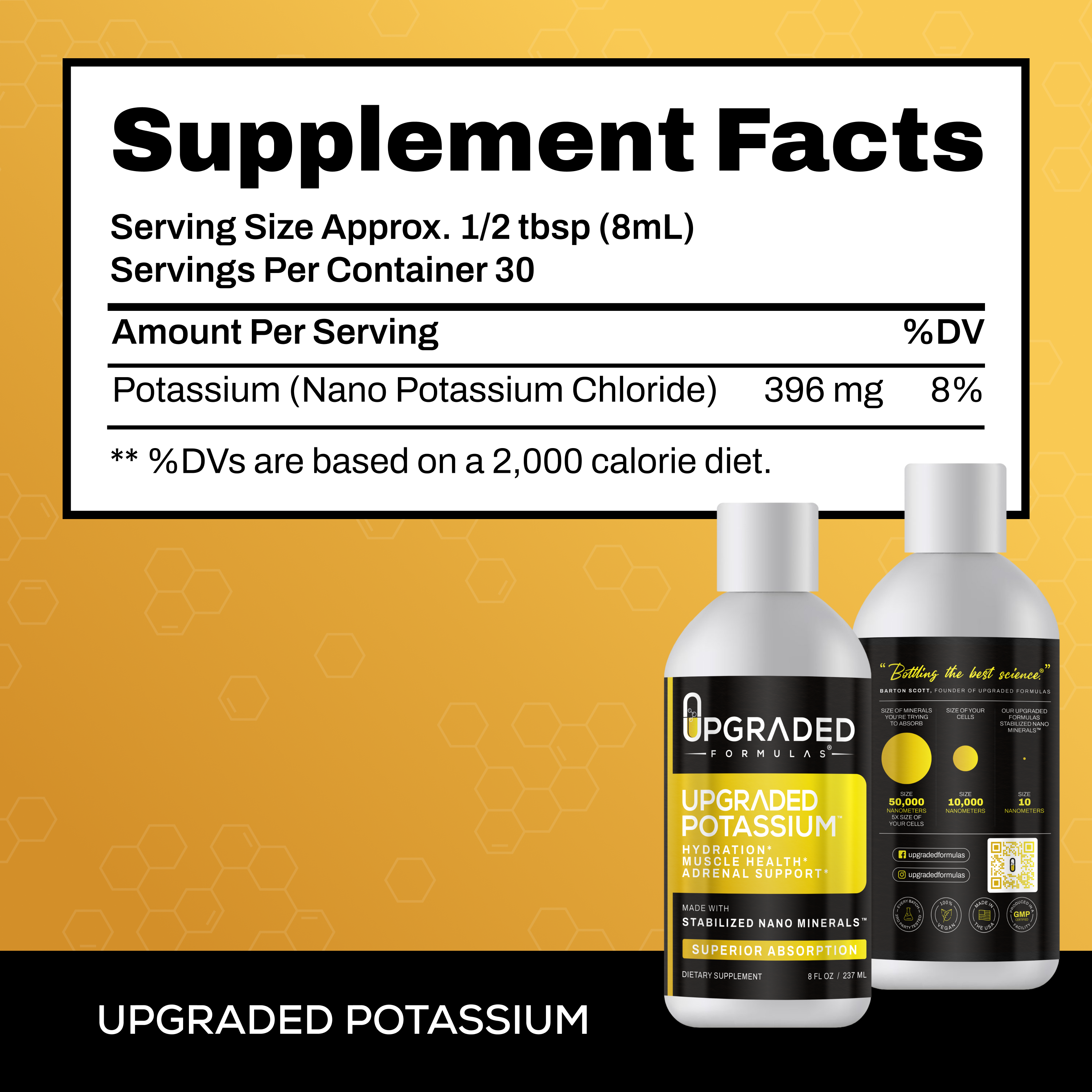 Upgraded Potassium 8 oz