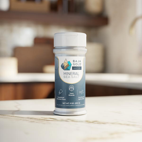 Baja Gold Mineral Sea Salt - Shakers