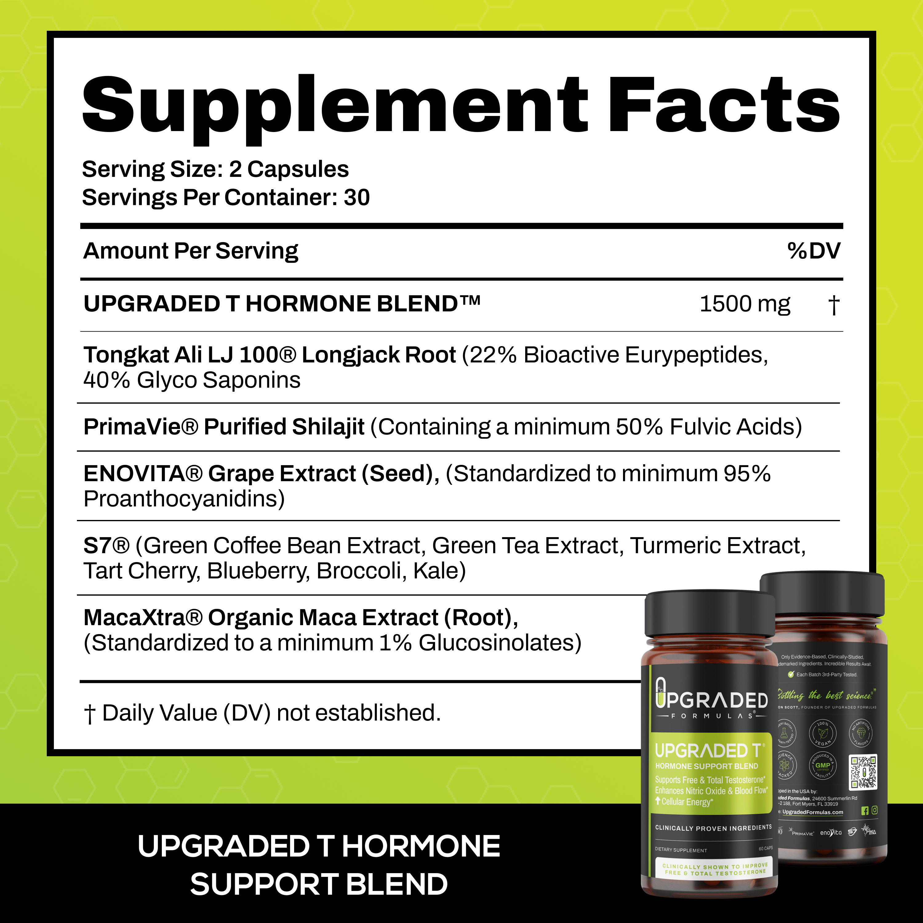 Upgraded T: Balance Hormones and Naturally Improve Your Testosterone Safely