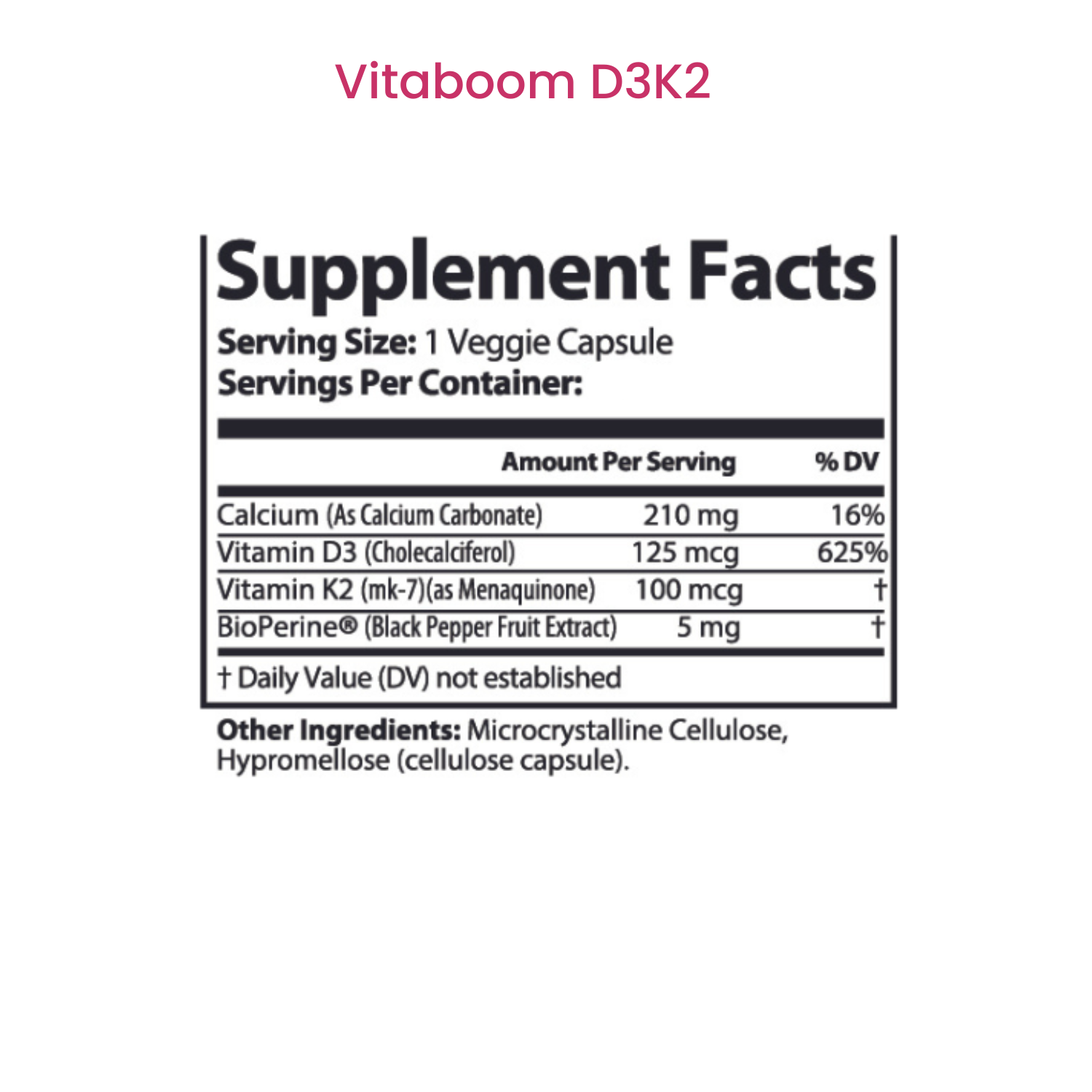 Vitaboom | Foundations Vegan