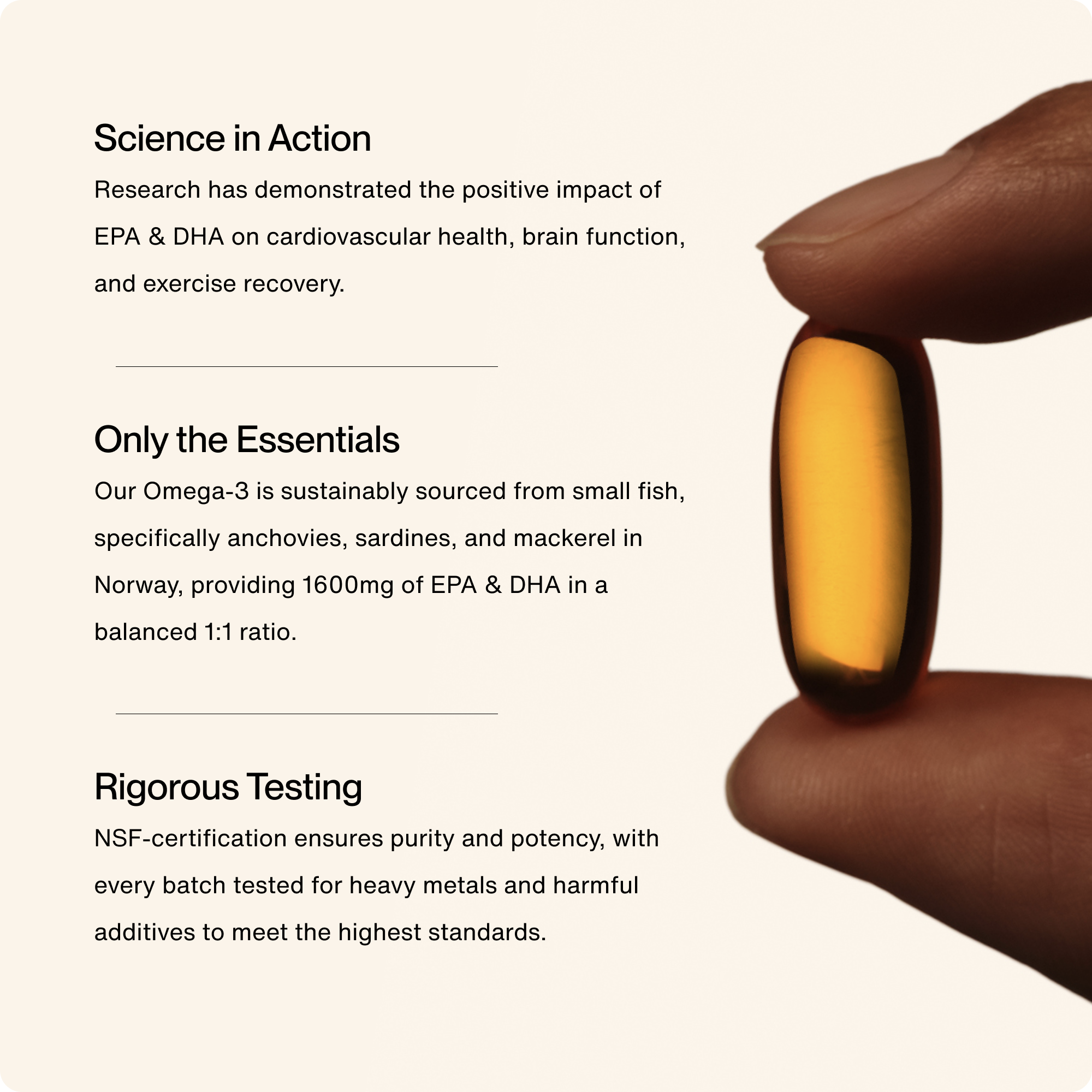 Omega-3 Travel Packs