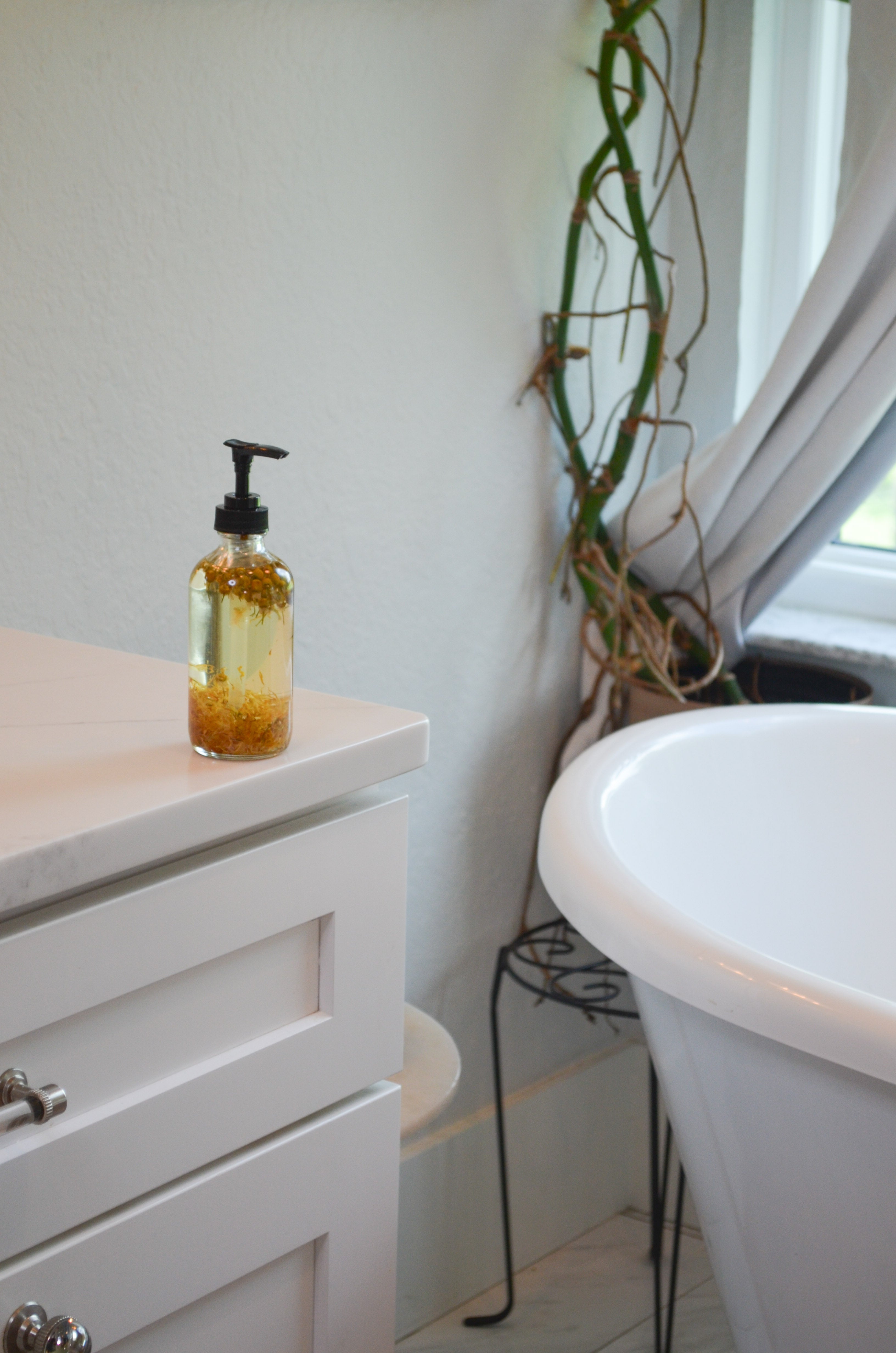 Bare Flower Natural Fragrance Free Body Oil - Best for Sensitive Skin