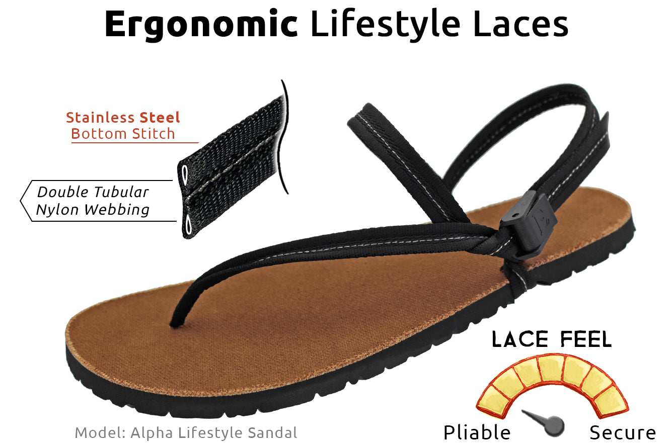Alpha Sandals - Carbon