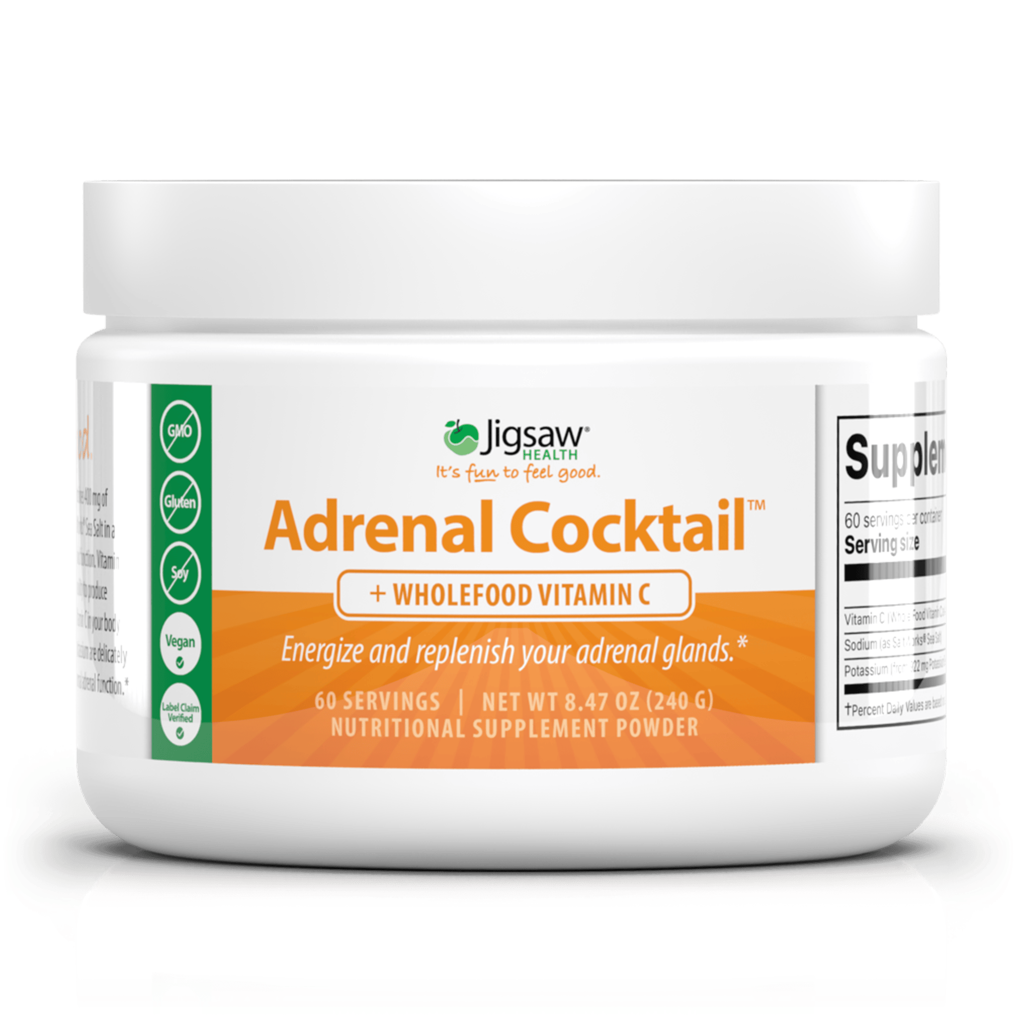 Jigsaw Adrenal Cocktail™ + Wholefood Vitamin C